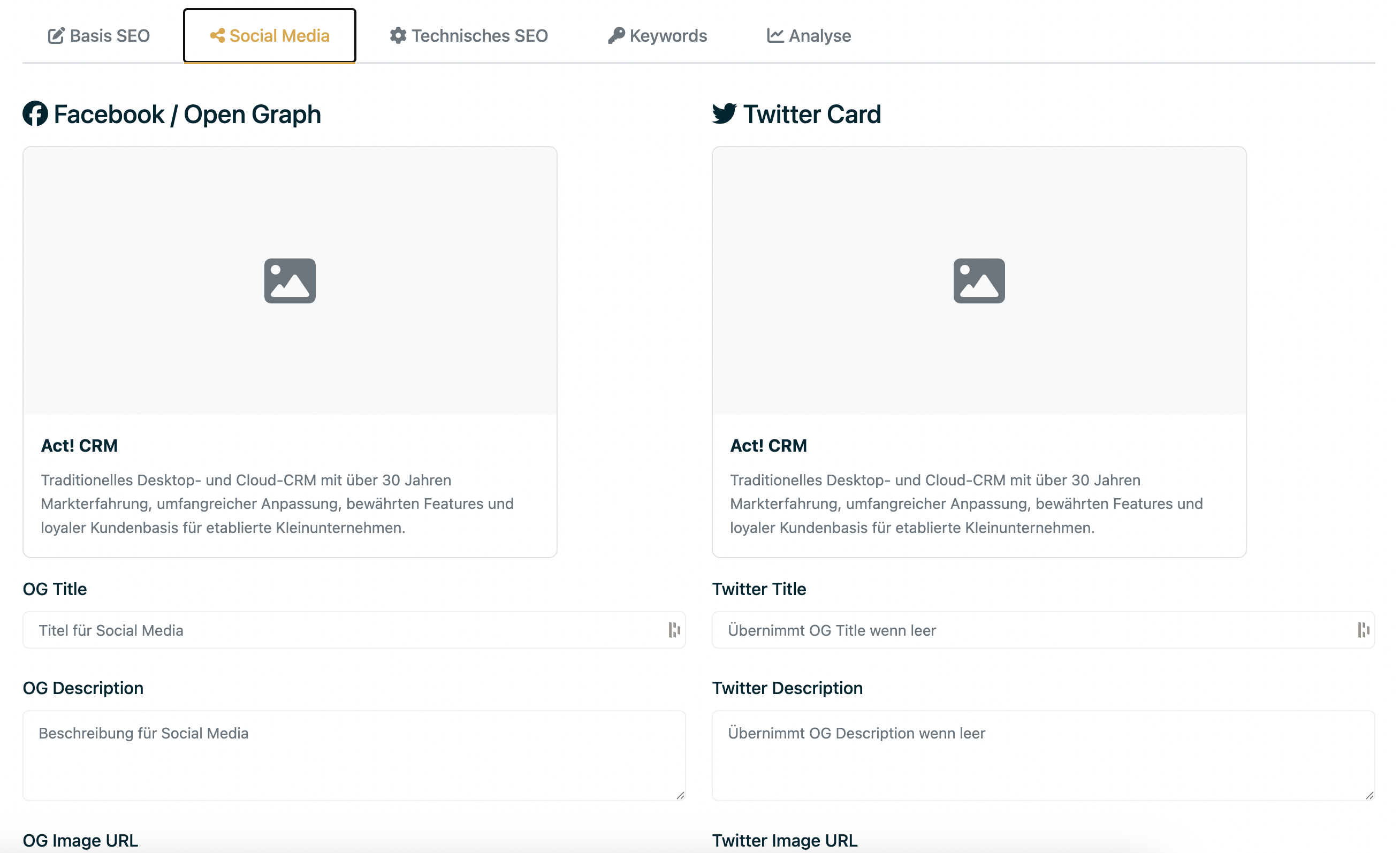 SEO Dashboard